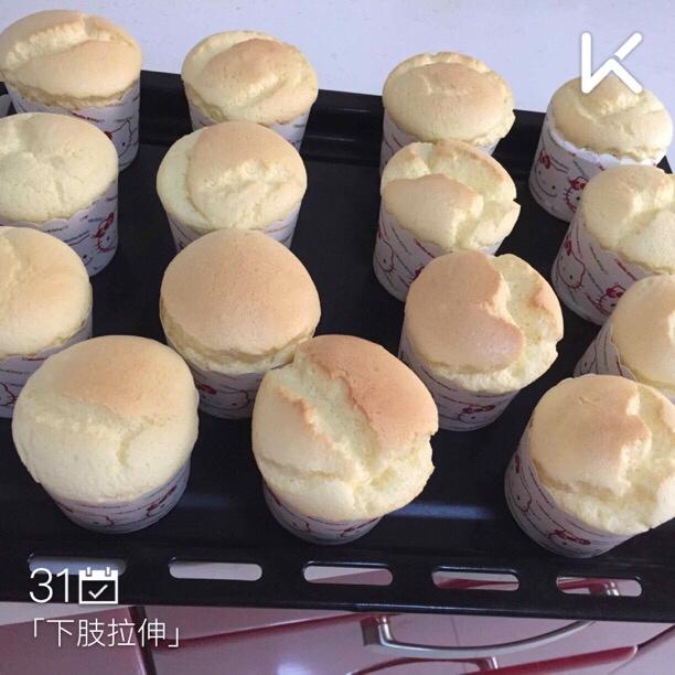 纸杯戚风蛋糕