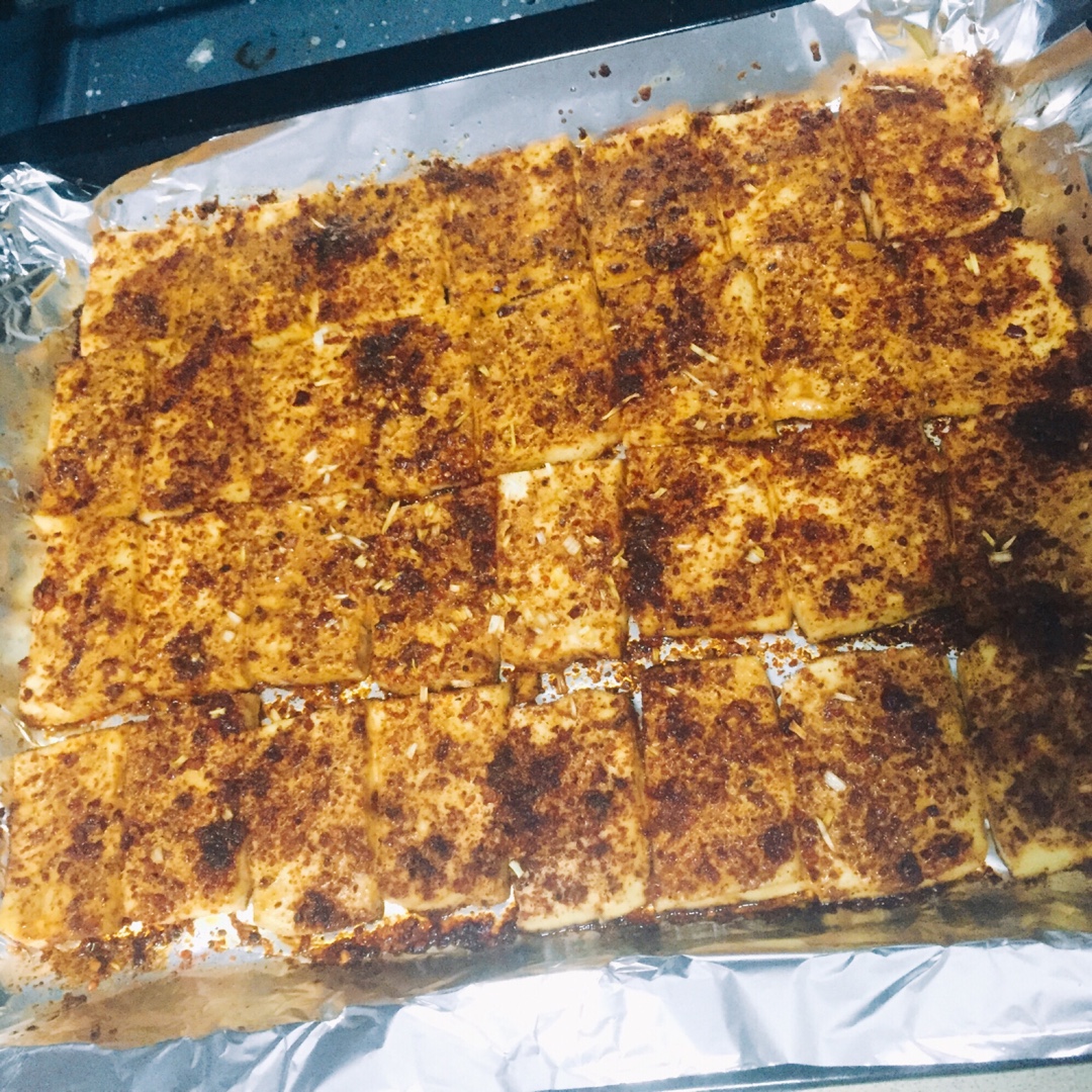 ★（烤箱系列）烤辣味豆腐