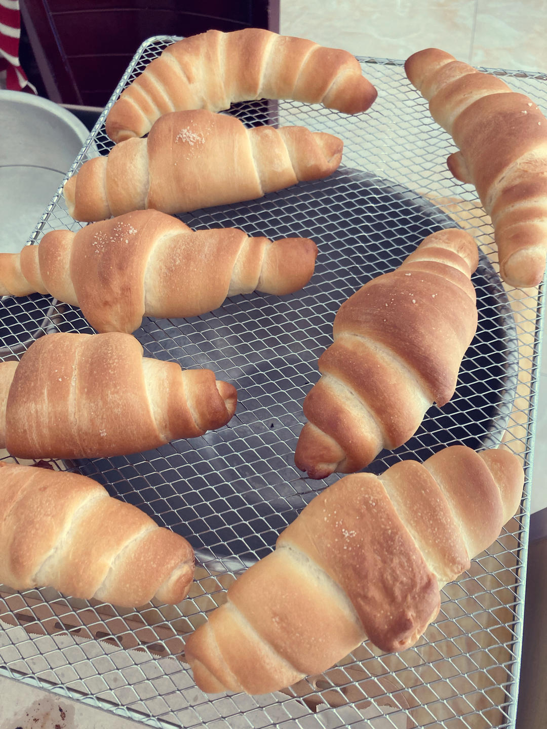 咸香酥脆的盐面包