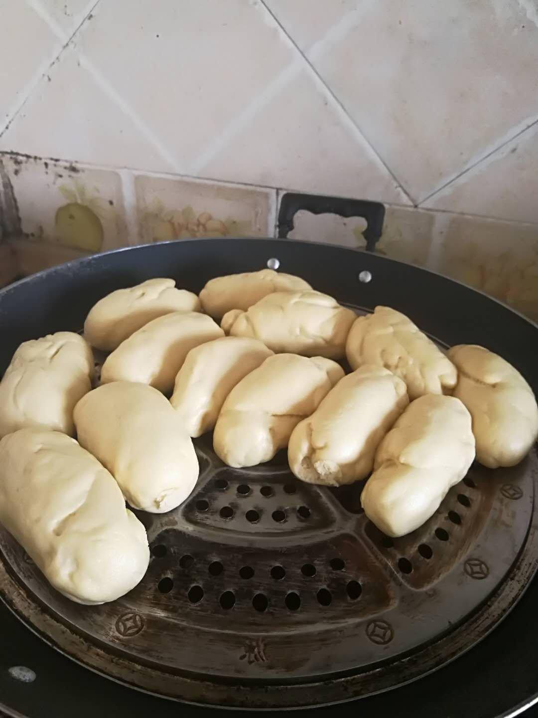有着面包口感的红糖馒头（一次发酵）