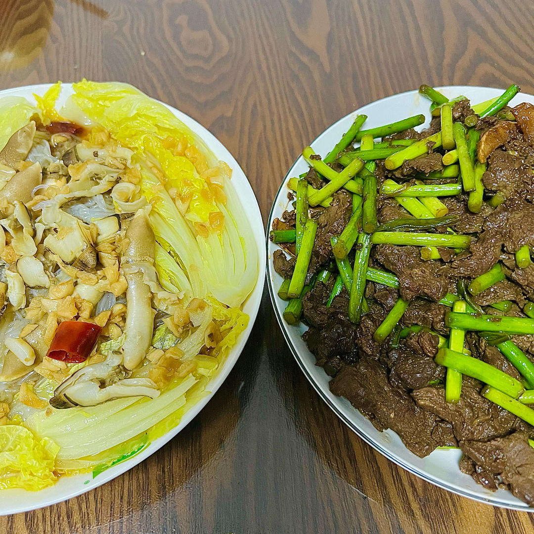 蒜蓉粉丝娃娃菜