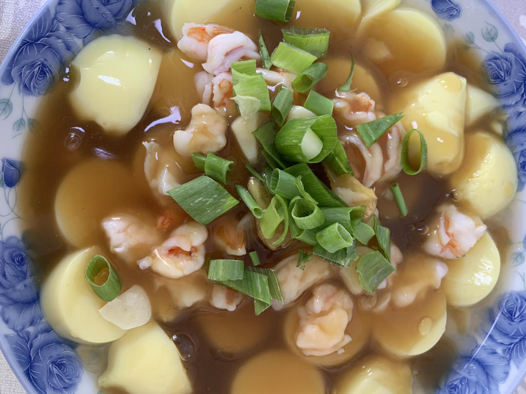 孩子喜欢吃的鲜虾日本豆腐