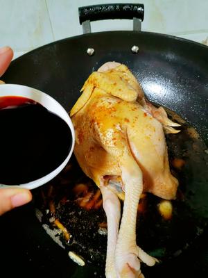 广东名菜三杯鸡的做法 步骤9