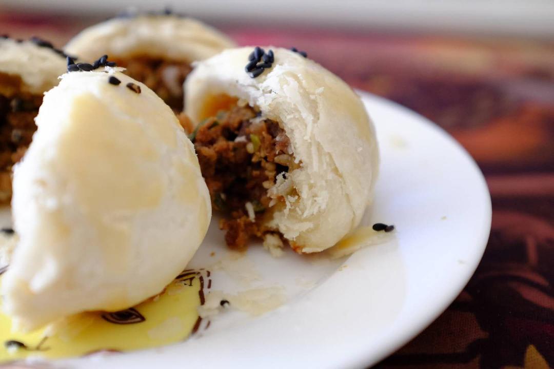 泳式鲜肉榨菜月饼