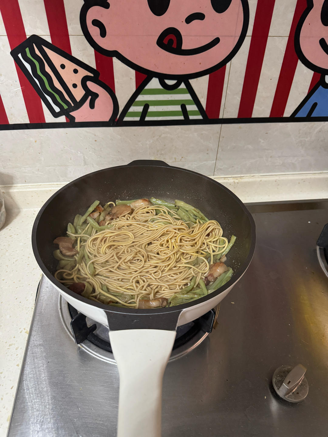 家庭版豆角焖面