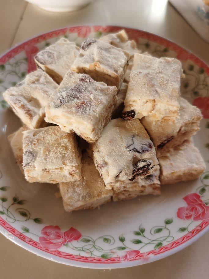 雪花酥  不甜版