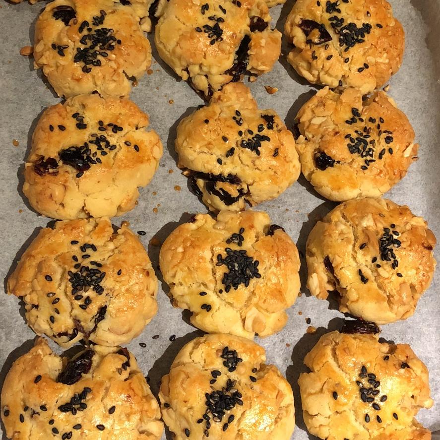 葡萄干花生酥（低油低糖版）