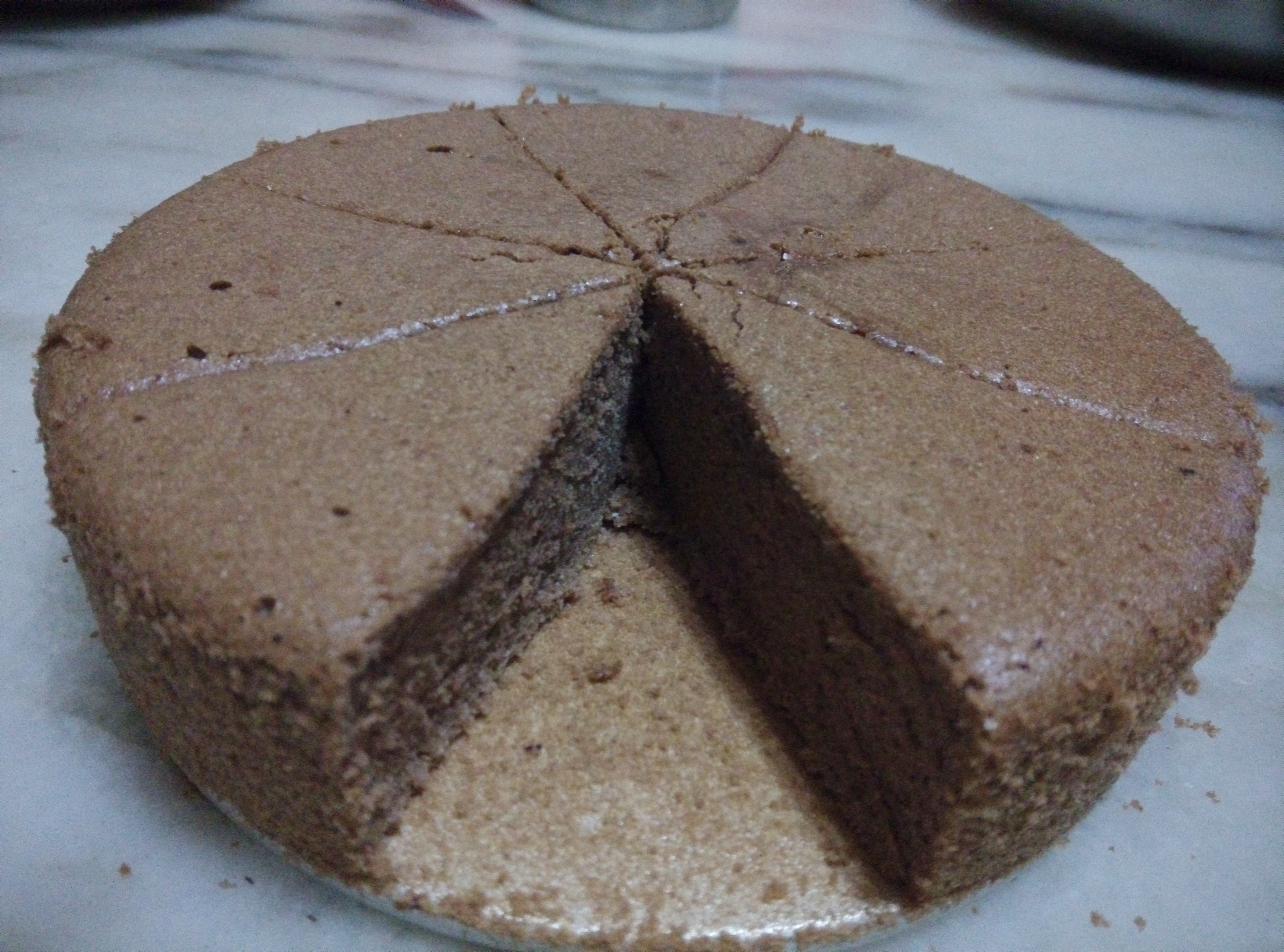 巧克力戚风蛋糕