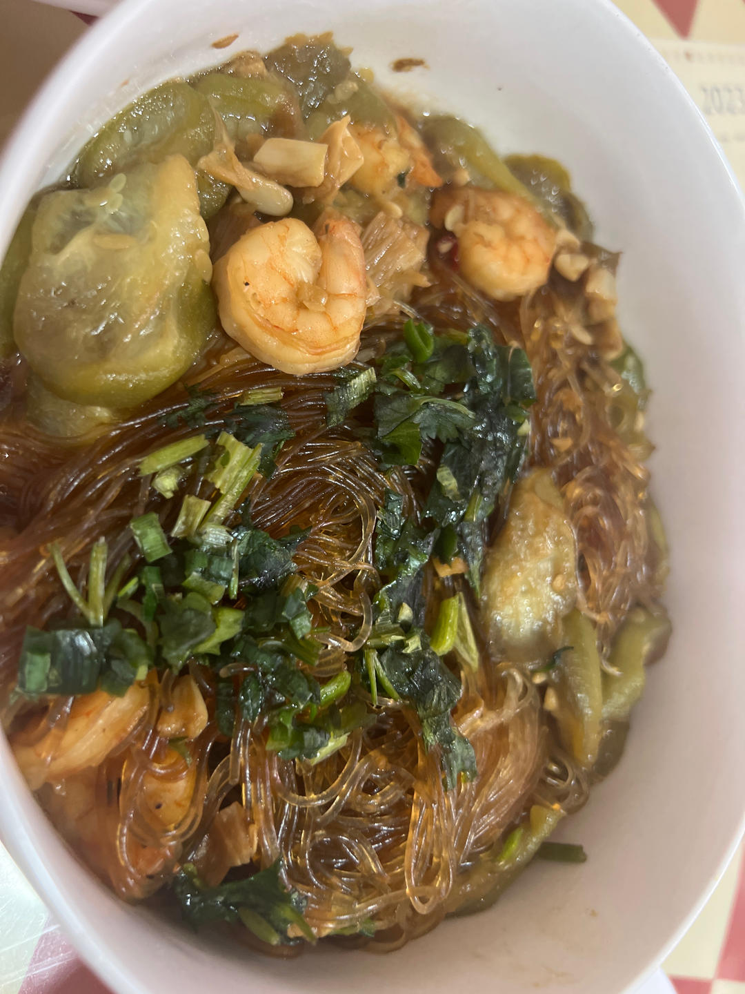 虾仁粉丝煲