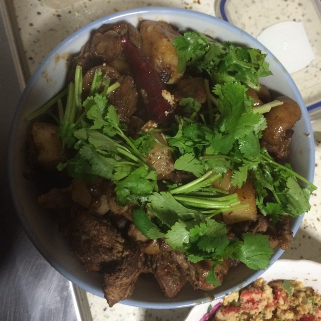 香辣羊肉锅