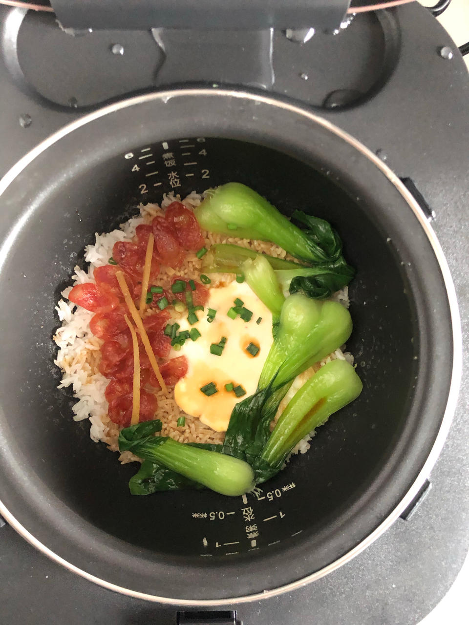 广式腊味煲仔饭（腊肠电饭锅版）