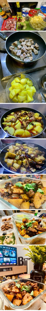 土豆烧排骨