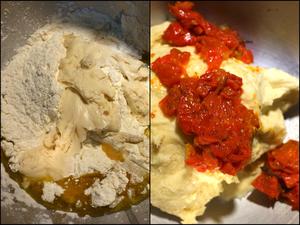 洋葱酵液油浸番茄橄榄吐司｜咸味面包的秘密！的做法 步骤10