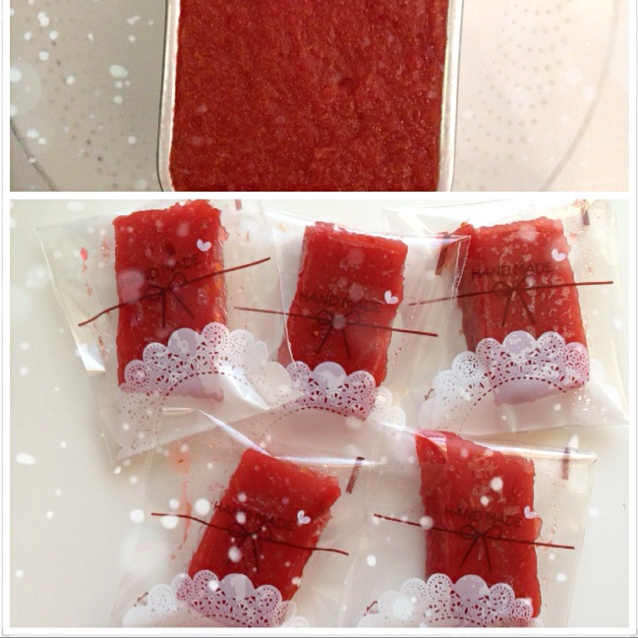 山楂果酱山楂糕