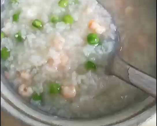 豌豆虾仁粥