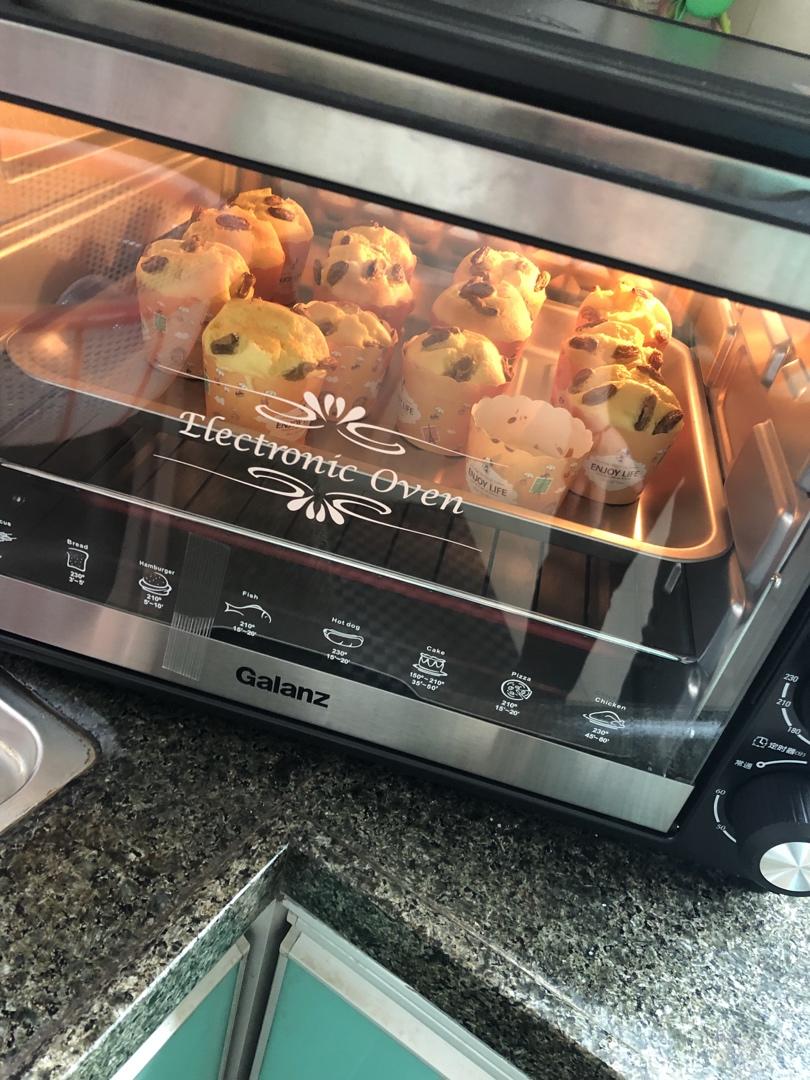 纸杯蛋糕 8寸戚风蛋糕的量