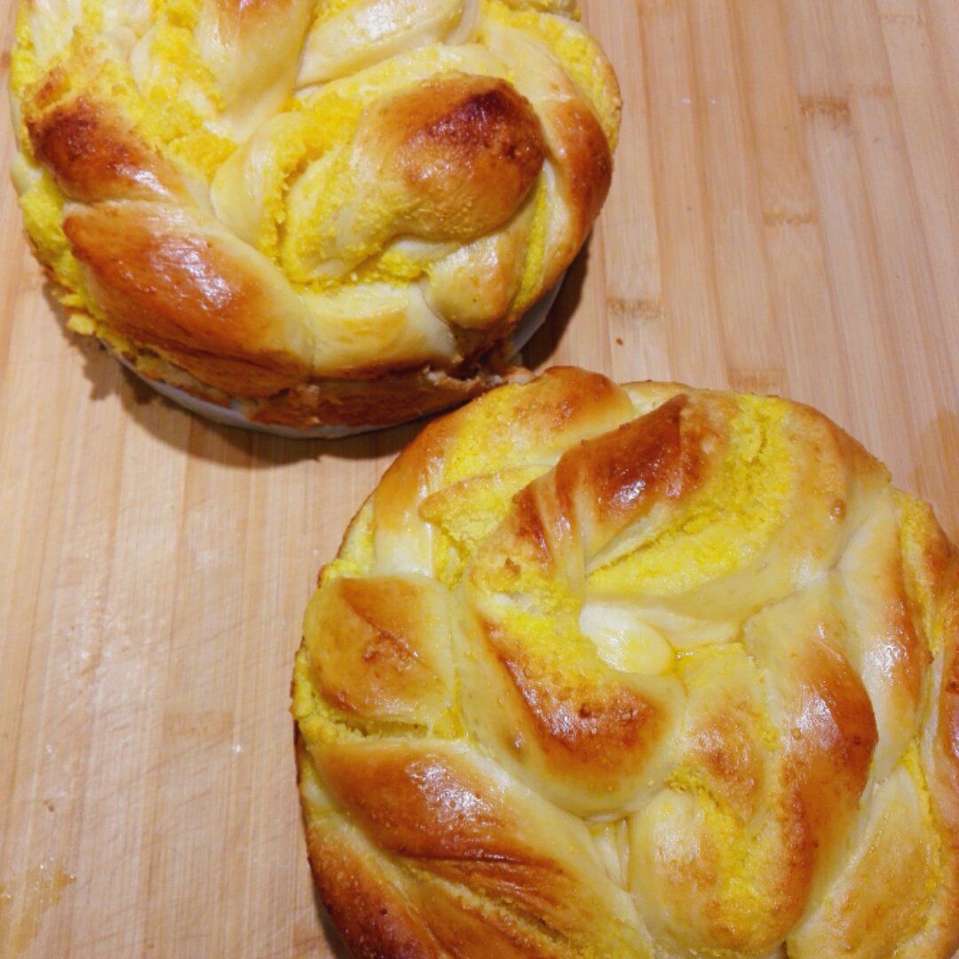 我们的厨房故事做的懒人椰蓉手撕包