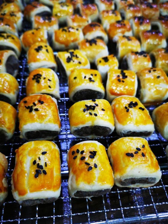 中式点心一口酥豆沙酥（大包酥）可用玉米油（层次分明）
