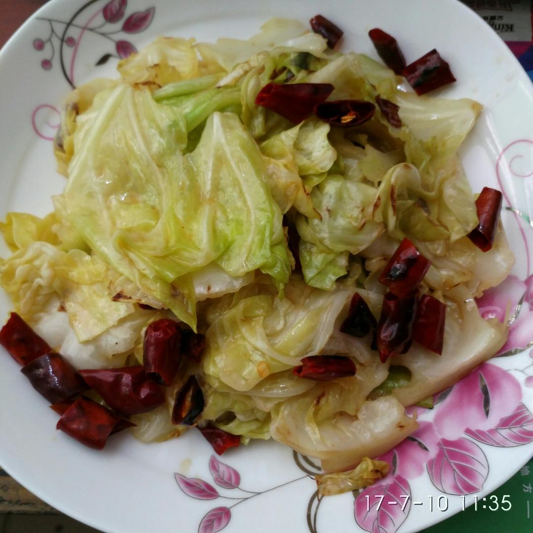 蚝油手撕包菜