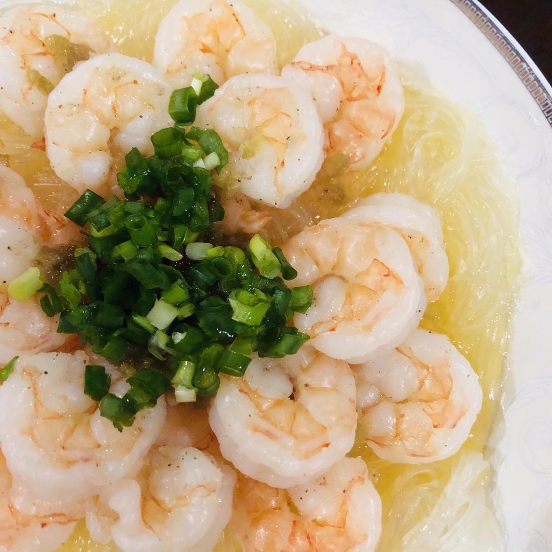 粉丝蒜蓉开边虾