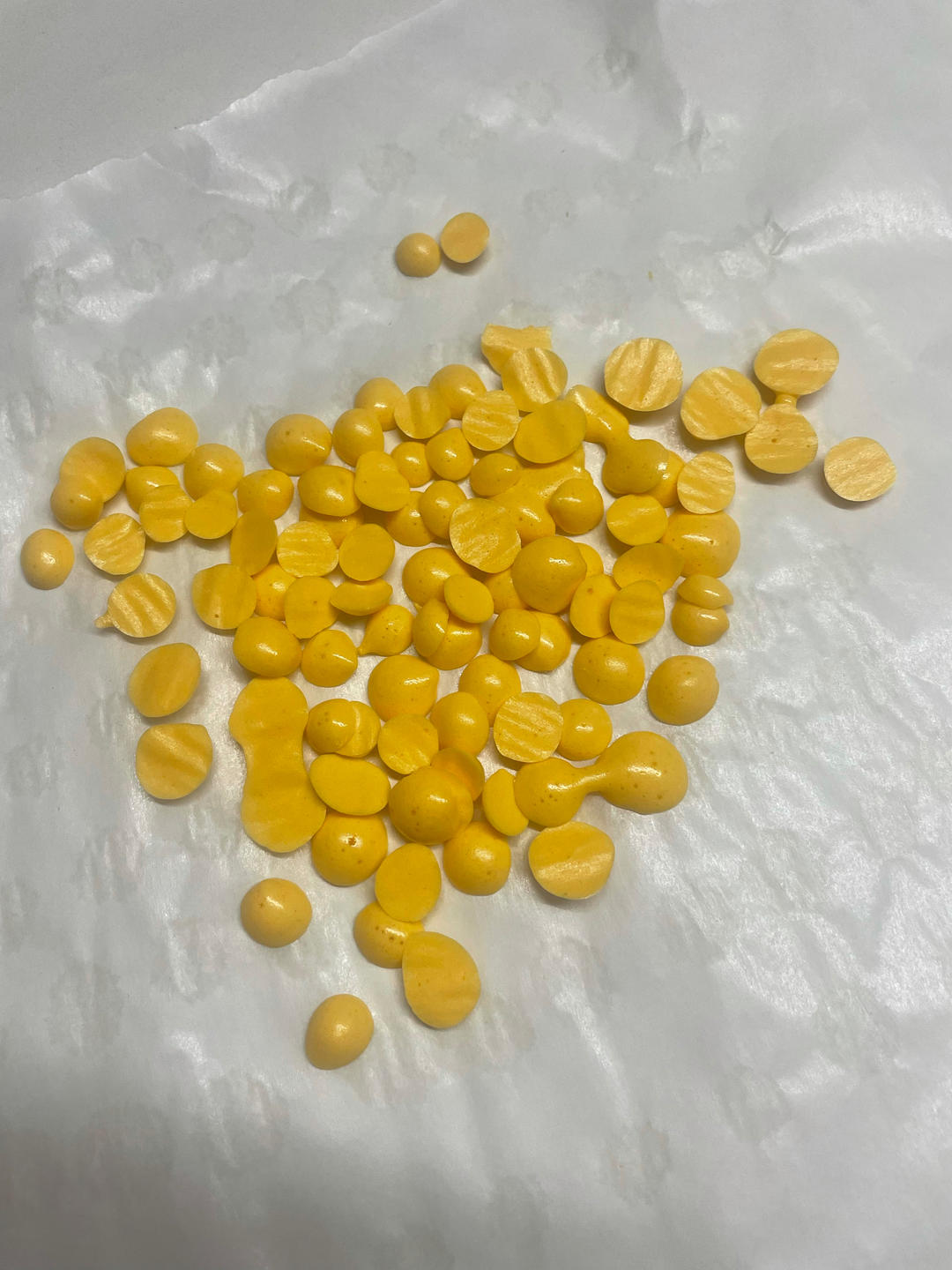 零失败消毒柜版蛋黄溶豆的做法