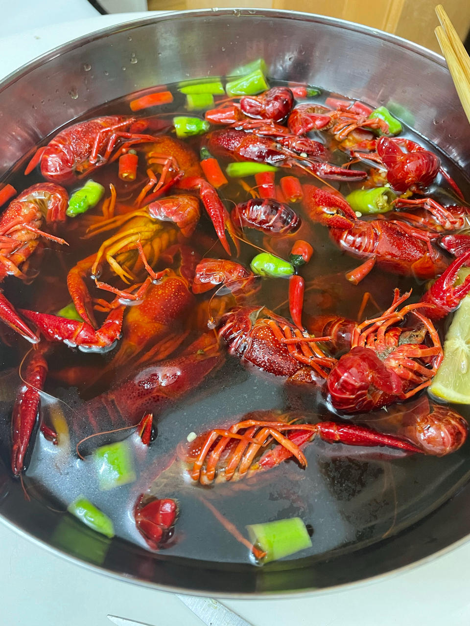 冰镇花雕小龙虾