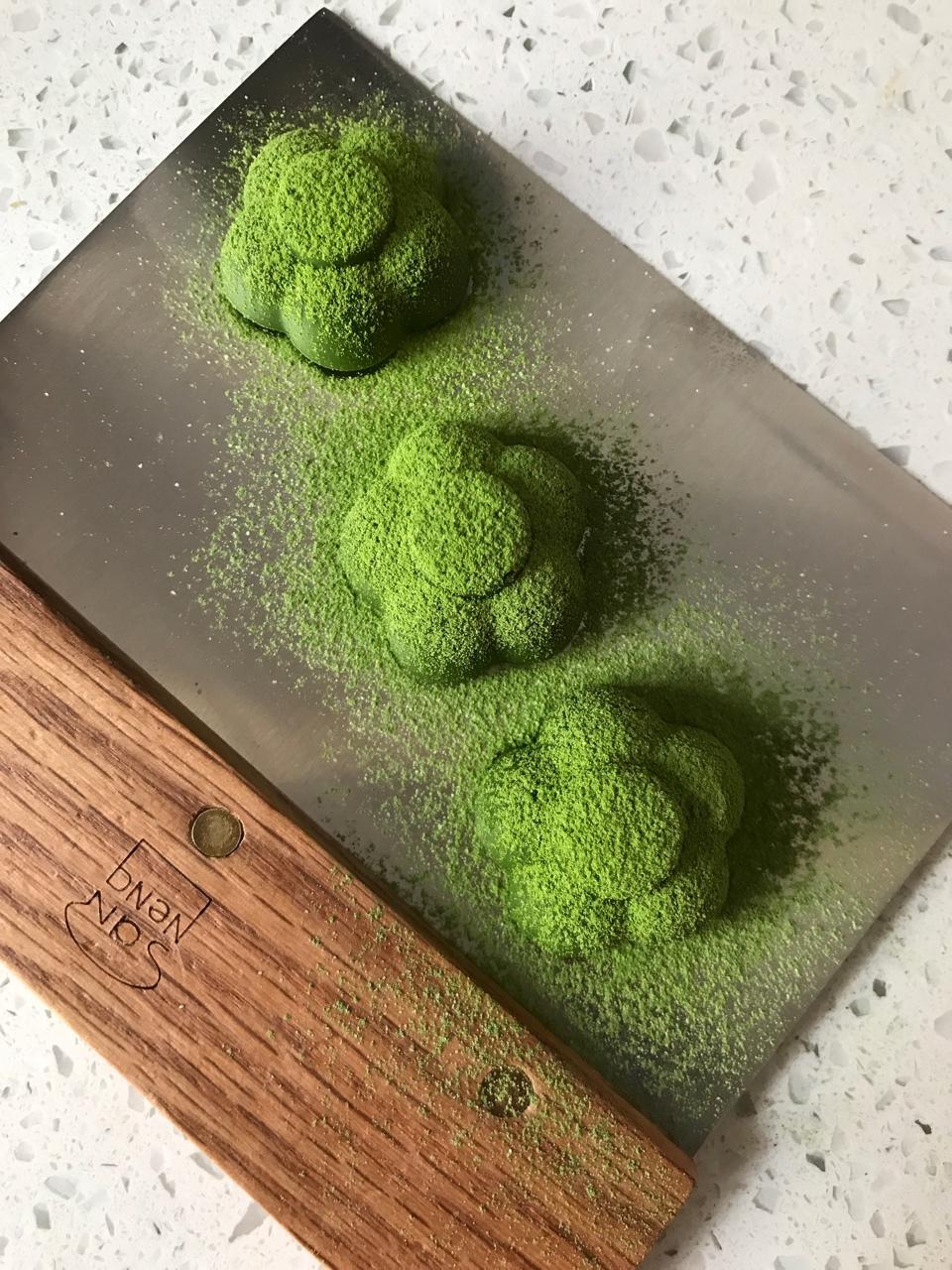 抹茶生巧（不用刀就能完美切割的方法）