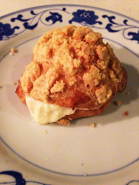 十分美味的酥皮泡芙