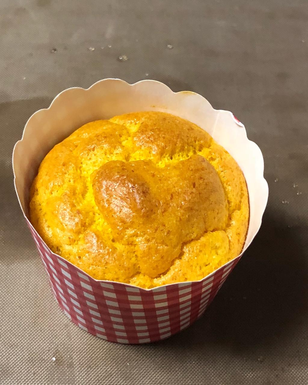 蜜糖甜甜圈做的无油无糖超润南瓜蛋糕