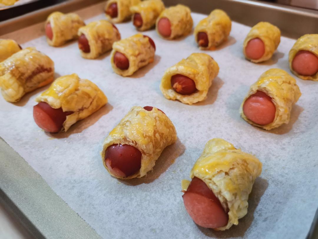 快手香肠蛋挞酥