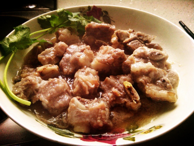 豆豉蒸排骨