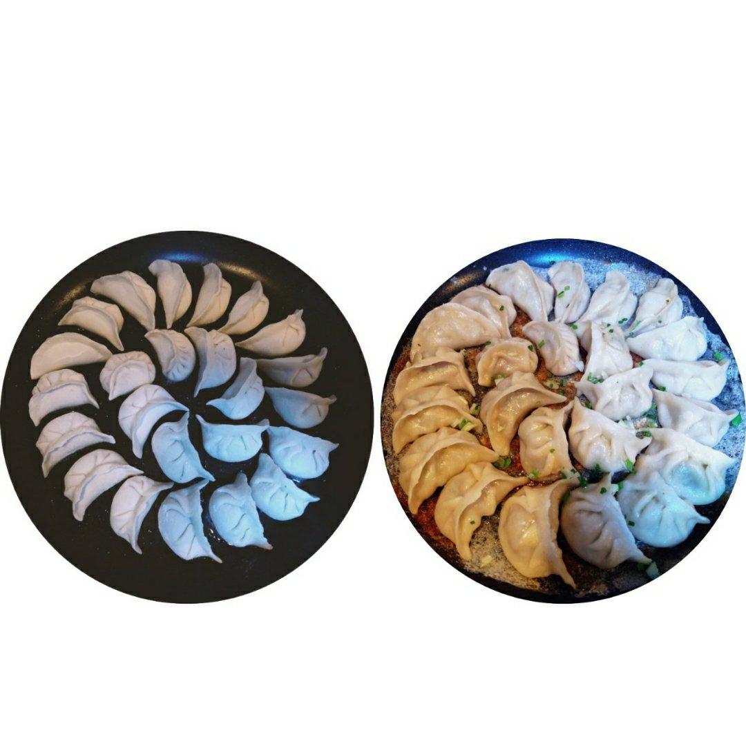 冰花煎饺（个人认为最好吃的饺子做法了！）