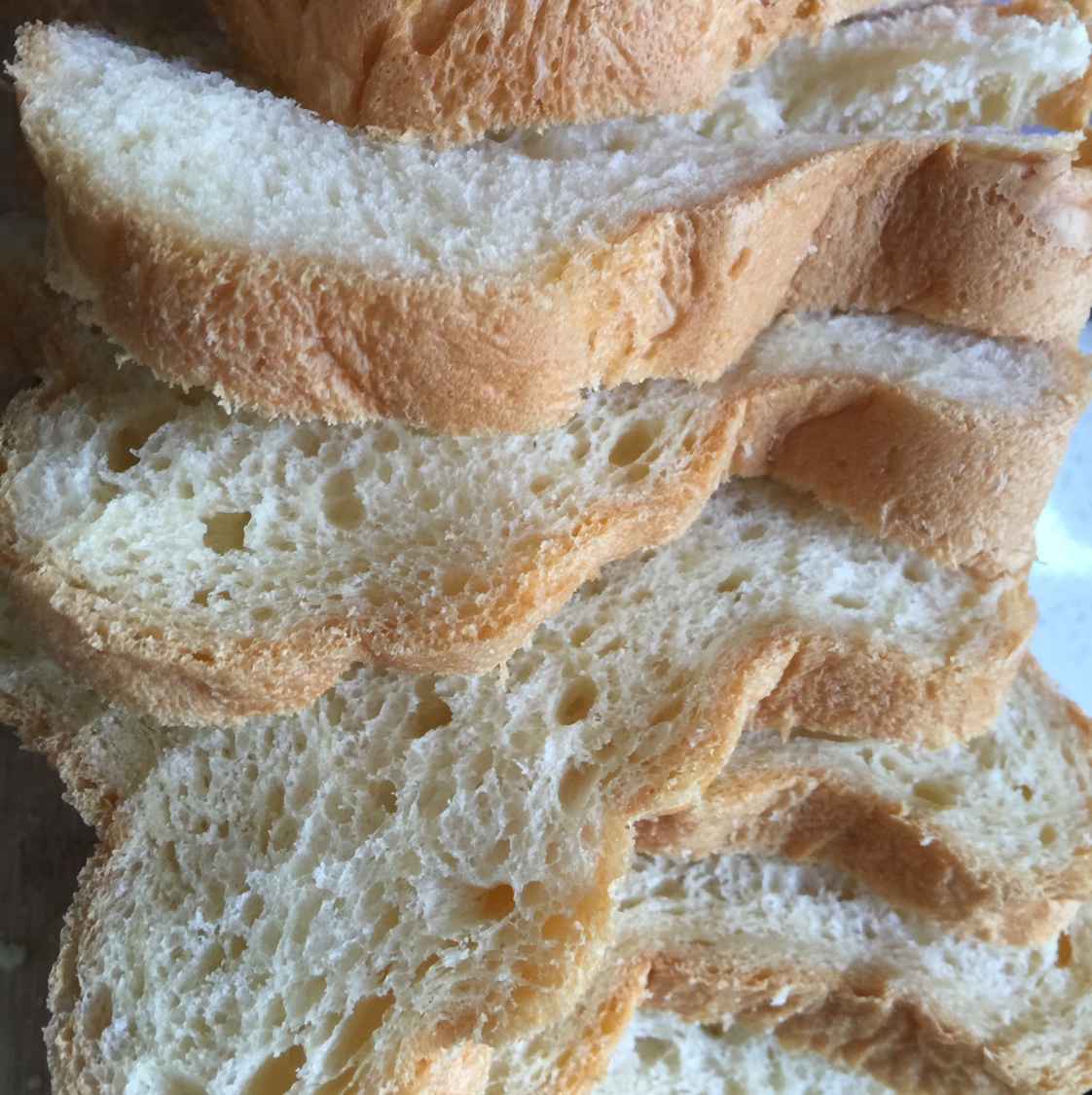 超级好吃的原味面包（面包机版）