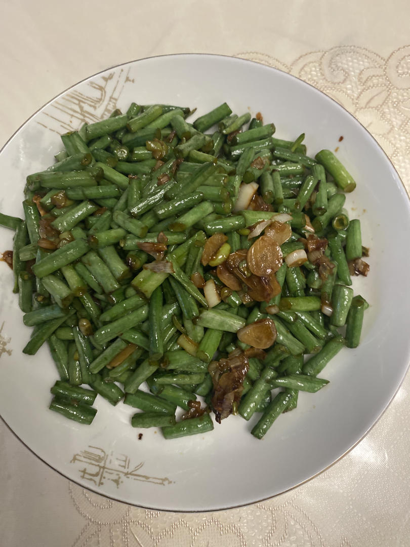 清炒豇豆角