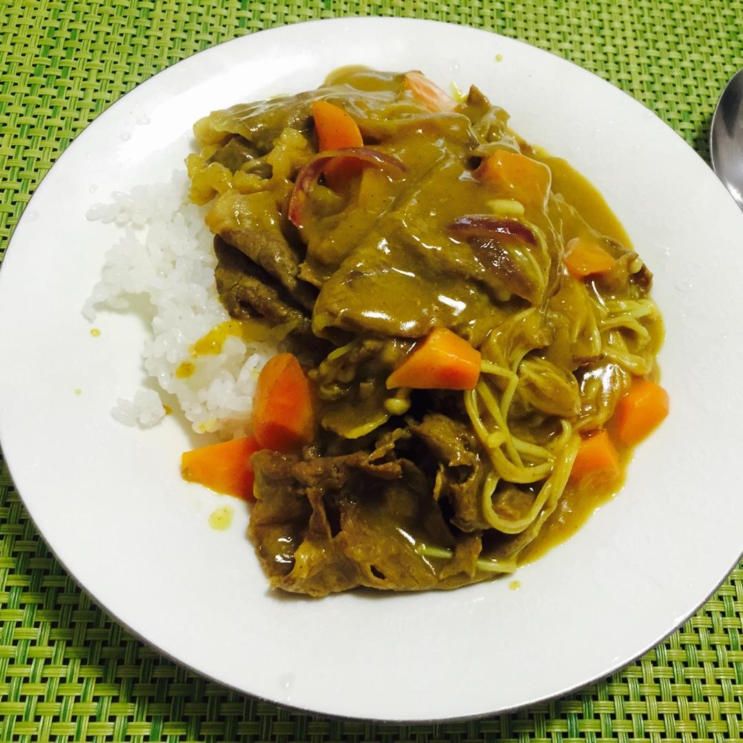 咖喱肥牛饭