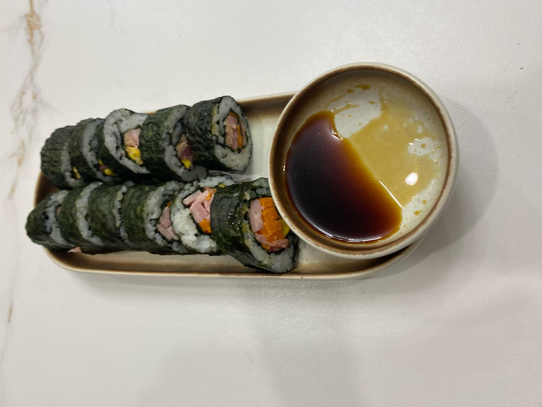 自制寿司拼盘