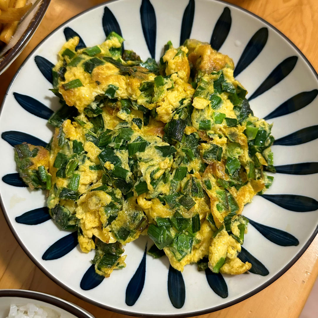 韭菜炒鸡蛋