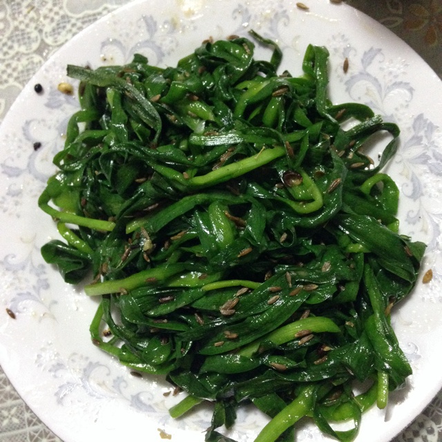 烤韭菜
