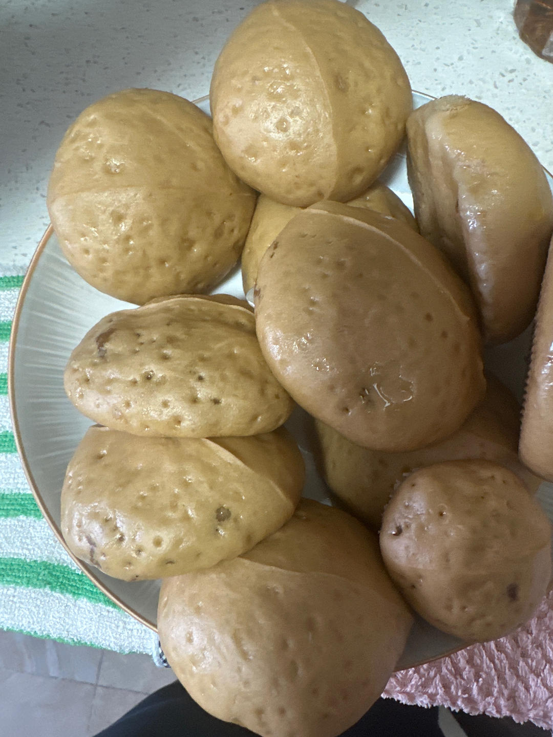 一定要尝试的美味流沙核桃包