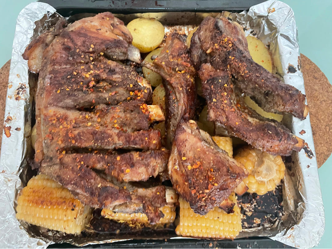 孜然烤羊排