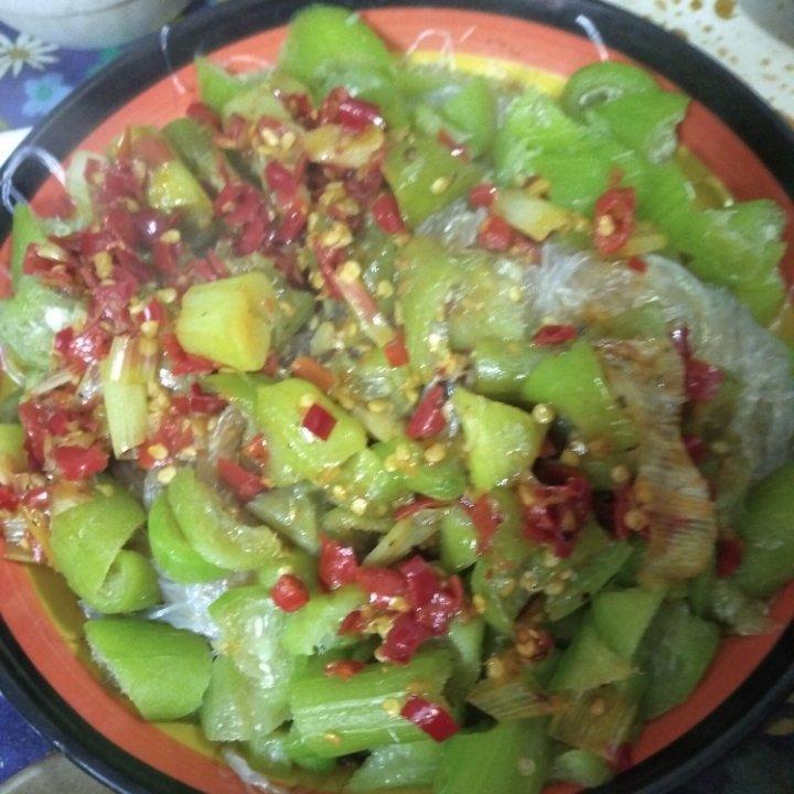 剁椒蒸丝瓜