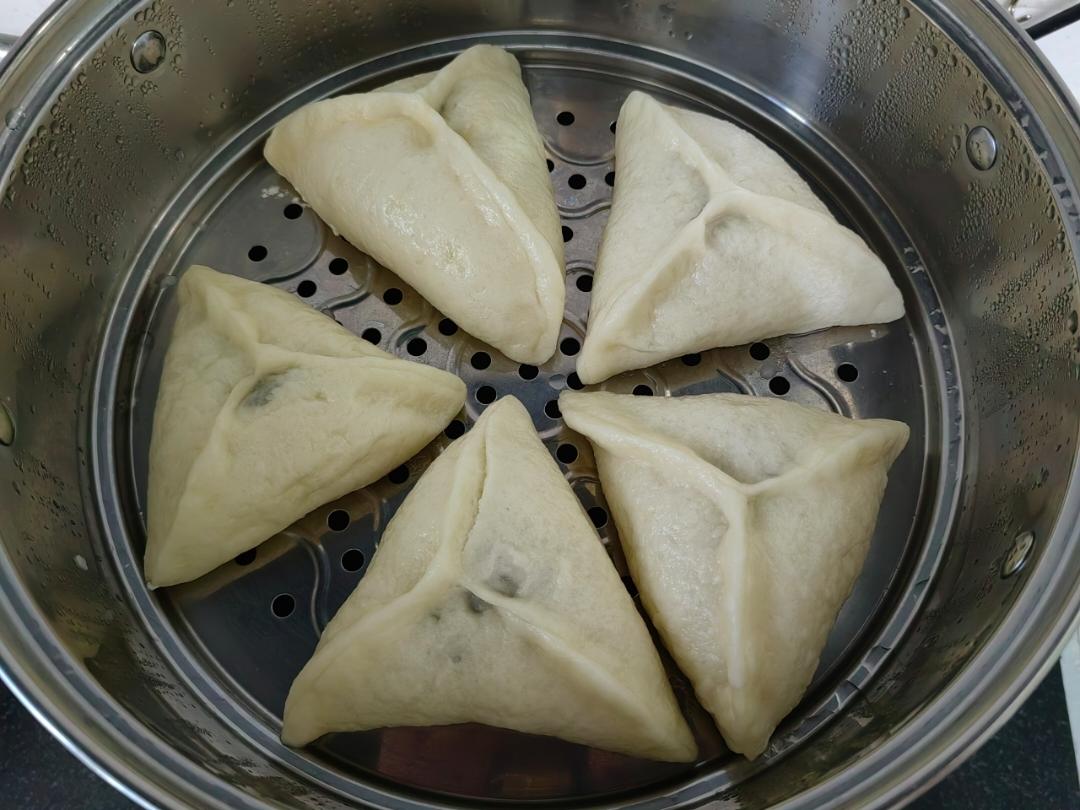 家常糖三角 糖包子 红糖芝麻馅 儿时的味道 附细节视频详解