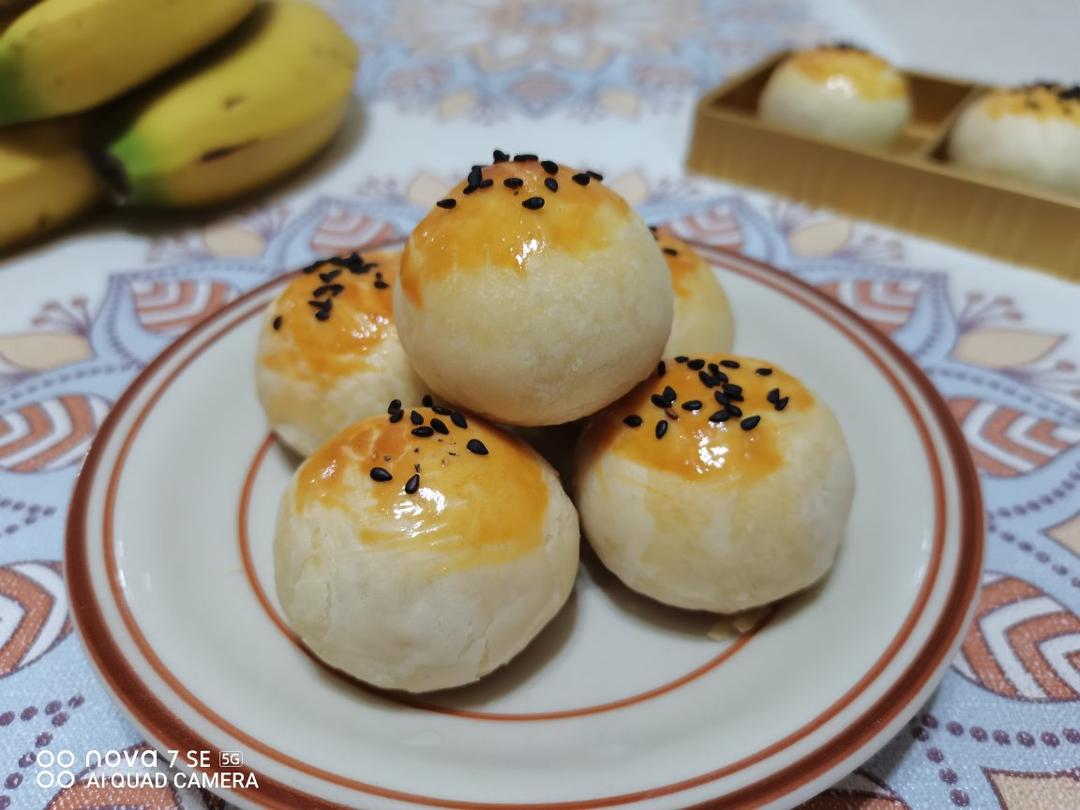 莲蓉酥（玉米油版）