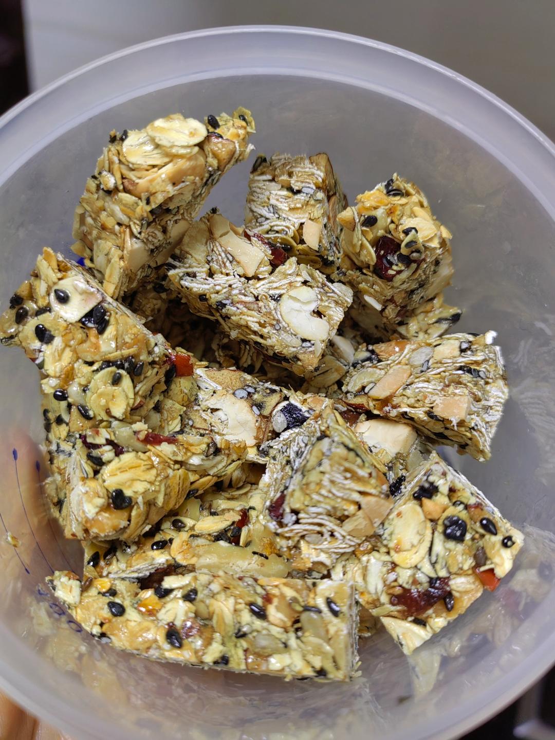 自制燕麦能量棒（Granola Bar）