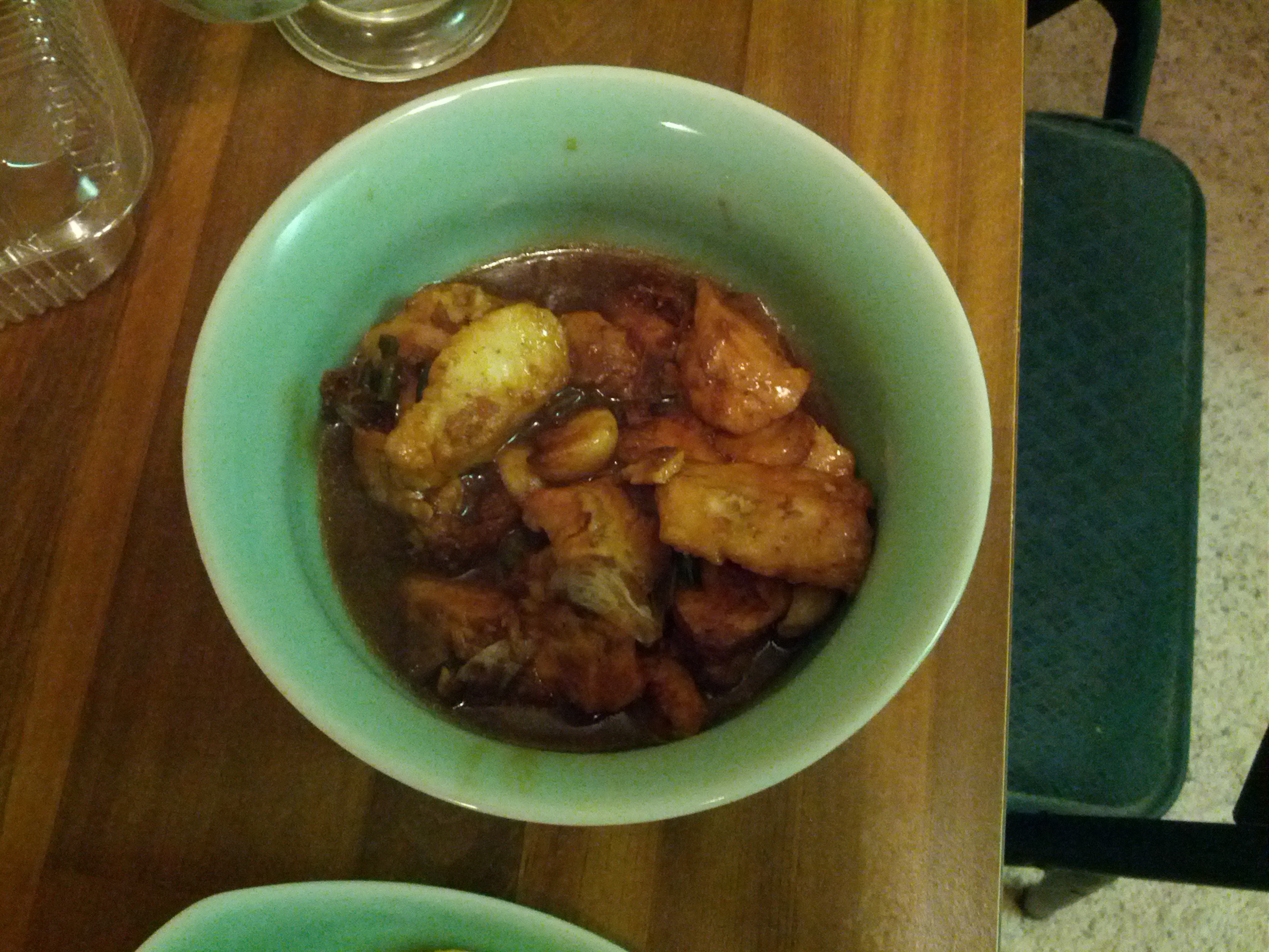 蒜子啤酒烧鱼块