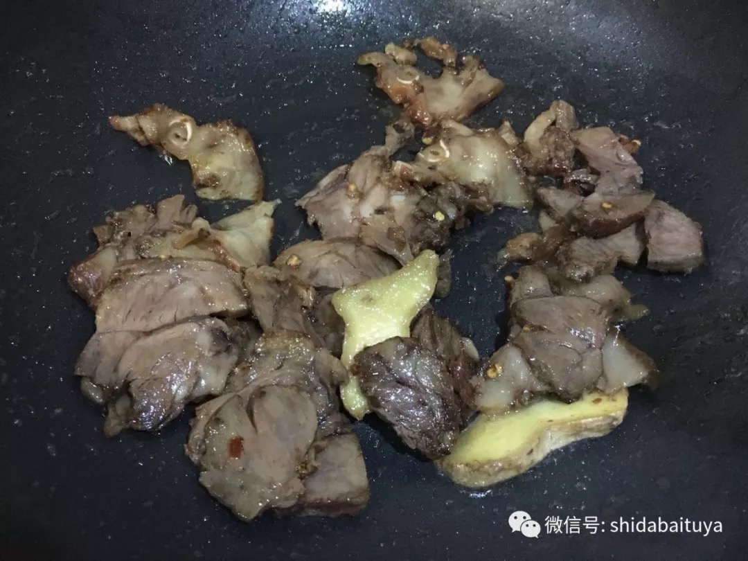 辣炒青蒜猪头肉（及一切卤味）的做法 步骤4