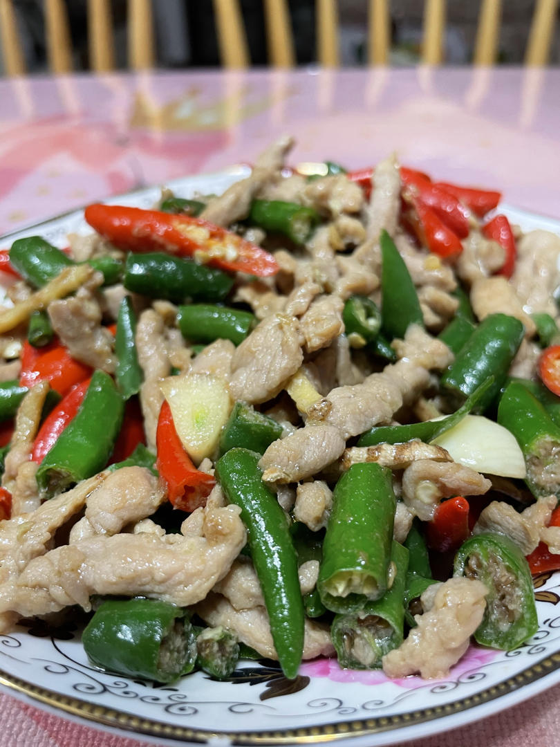 尖椒肉丝