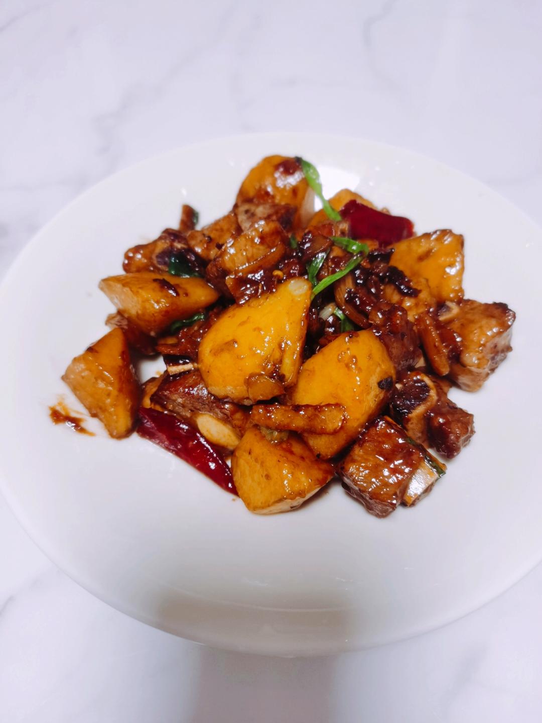 土豆炖排骨