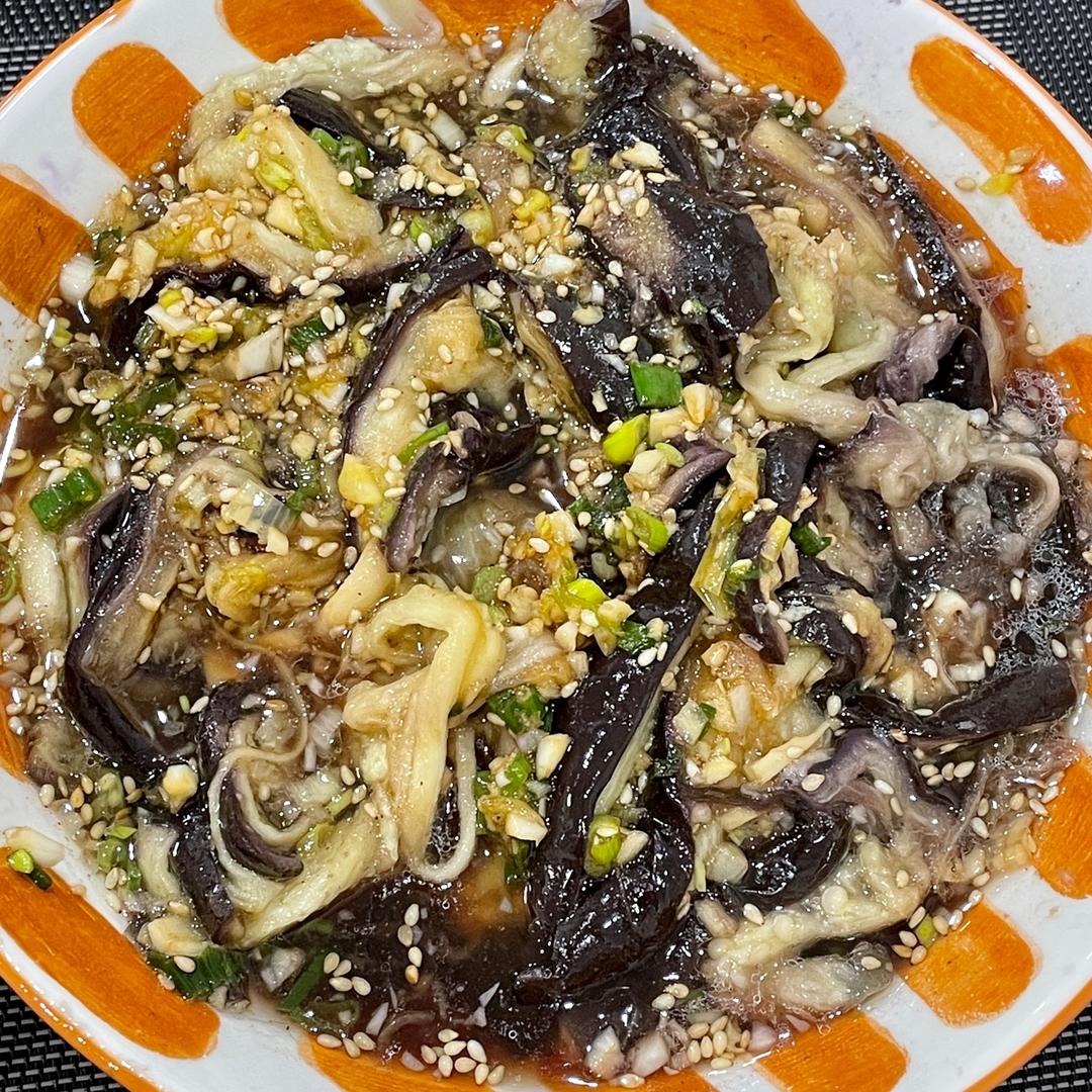 蒜泥茄子（蒸）