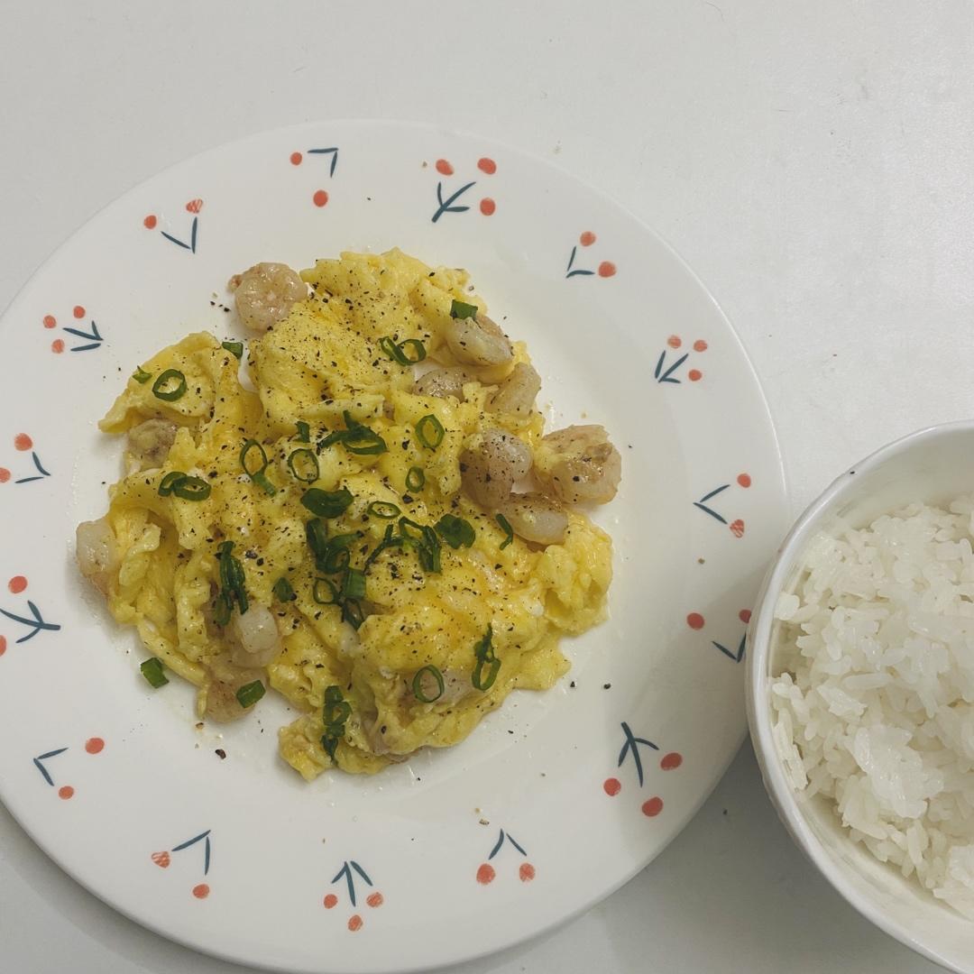 【虾仁滑蛋】超嫩滑，复刻茶餐厅经典